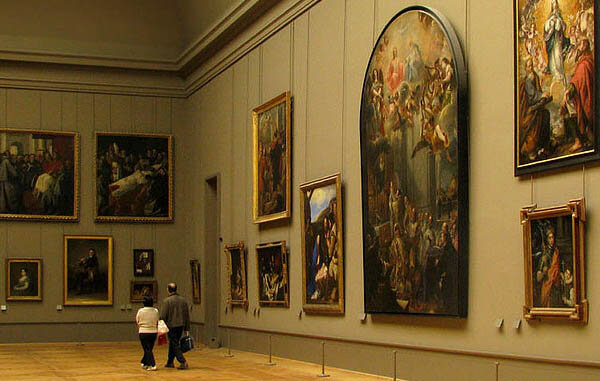 Gallery in the Louvre