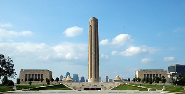 The impressive Liberty Memorial in Kansas City