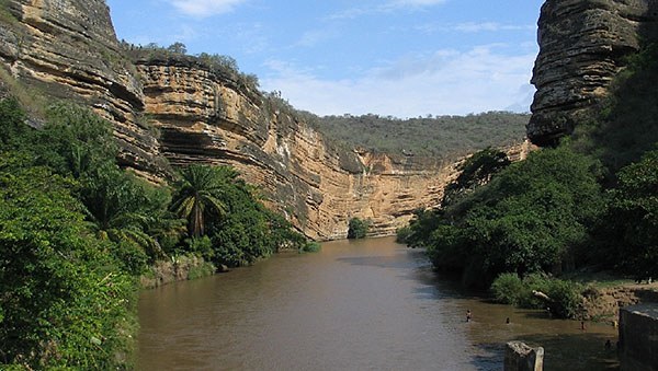 River in Angola, Africa