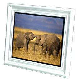 LCD photoframes are ideal for showing travel photos