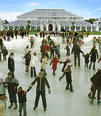 Kew Gardens ice skating rink