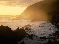 Cape Town to Cape of Good Hope road in South Africa