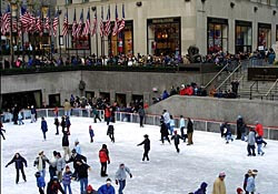 Rockefeller Center ice skating