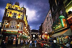 Soho in London.