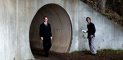 On the way to the ceremony spot at Julia Pfeiffer Burns SP.
