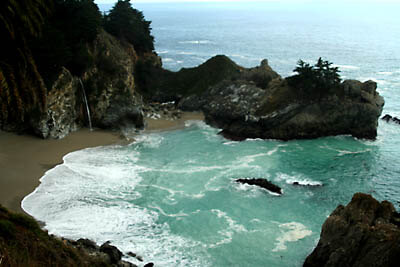 McWay Falls at Julia Pfeiffer Burns SP, where we had our wedding ceremony.