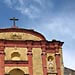 The front of the church in downtown Cuernavaca, Morelos, Mexico.