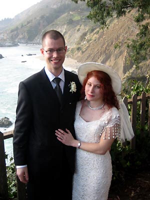 Right after Lauri & Jack's wedding ceremony in Big Sur.