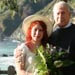 Lauri and her father Fred right after the wedding ceremony.