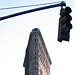 The Flatiron Building in New York.
