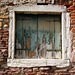 Old weathered window.