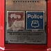 An emergency call box on the street in Manhattan