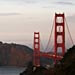 West side of Golden Gate Bridge from Presidio.