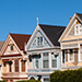 Possibly the world's most recognizable row of houses, the Painted Ladies are a popular sight in S.F.