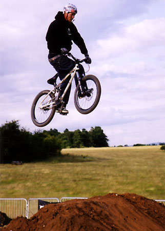Dirt jumper at Bristol Bike Fest 2004.
