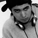 DJ laying down the tracks.