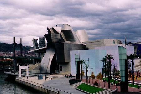 Like a Babushka doll, the Guggenheim Bilbao envelops sculpture in a sculpture.