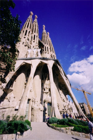 South entrance to Sagrada Familia, 