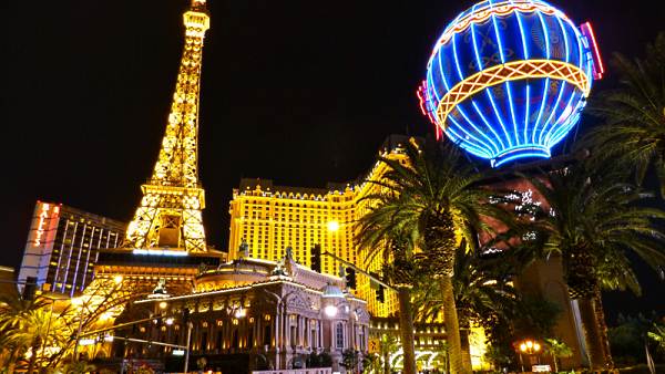 The Paris casino in Las Vegas