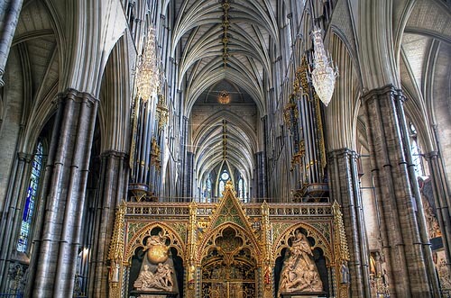 Interior of Westminster Abbey