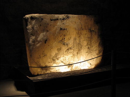 Exhibit in the Kansas Underground Salt Museum