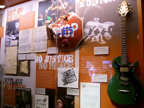 Exhibit at the Grammy Museum, Los Angeles