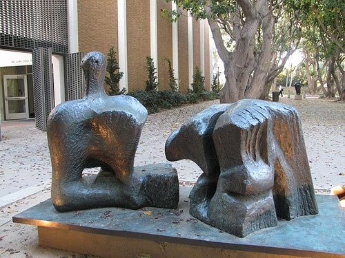 Sculptures in the Murphy Sculpture Garden