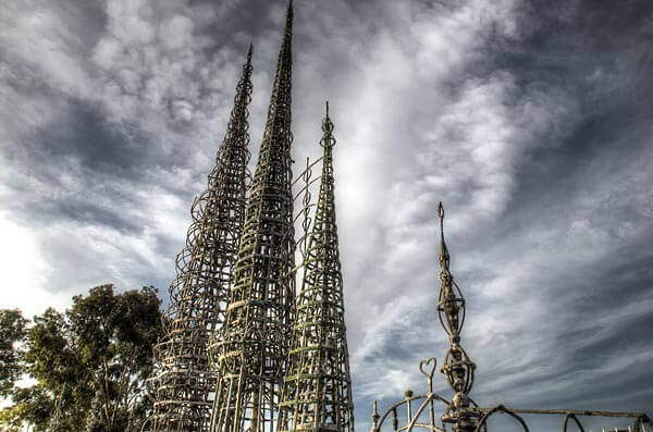 The astounding Watts Towers in Los Angeles