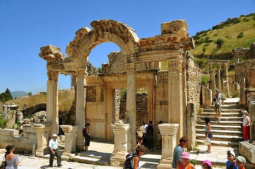 Ruins in Ephesus, Turkey