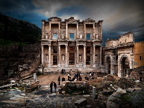 The Celso library in Ephesus