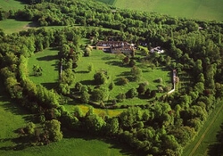 The Wandlebury Hill Fort from the air