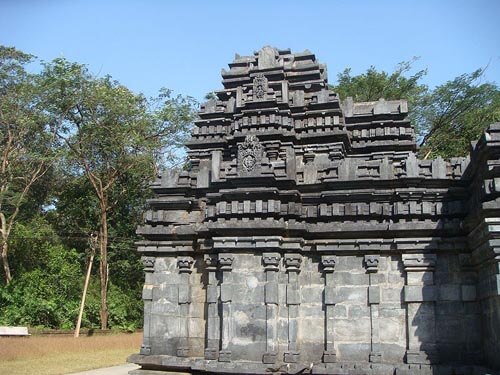 The Mehedev Temple in Tambdi Surla, Goa