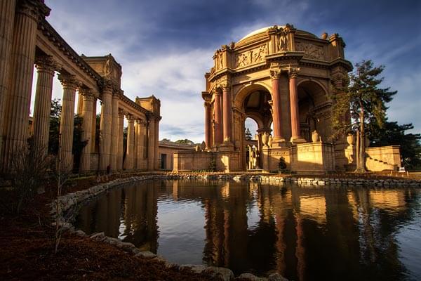 The Palace of Fine Arts in San Francisco