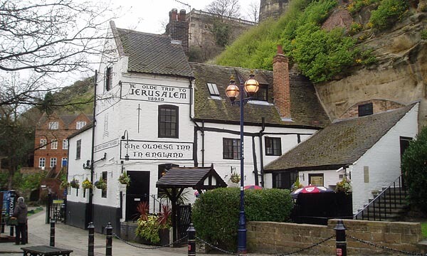 The world's oldest pub, Ye Olde Trip to Jerusalem in Nottingham