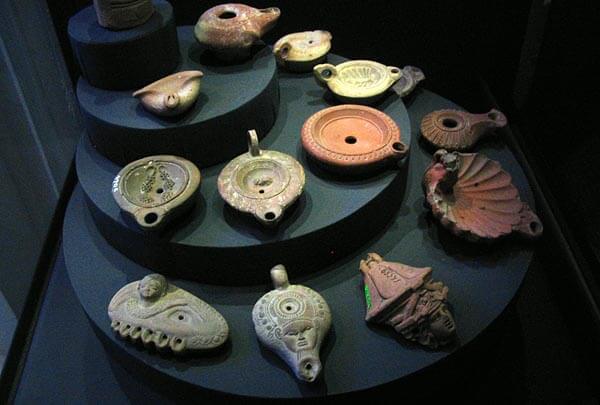 Artifacts in the National Museum of Alexandria