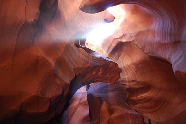 Swirls in Antelope Canyon, Arizona