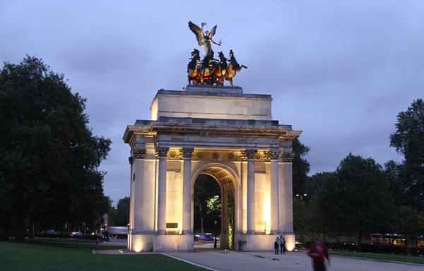 The Wellington Arch, Hyde Park, London