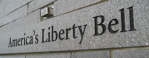 The Liberty Bell Center facade in Philadelphia