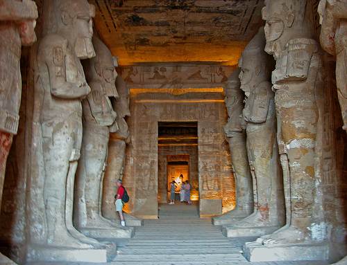 Egyptian Temple interior