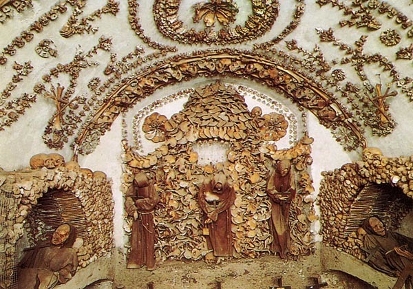 Inside the Capuchin Crypt in Rome