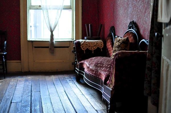 Interior of the Tenement Museum in New York