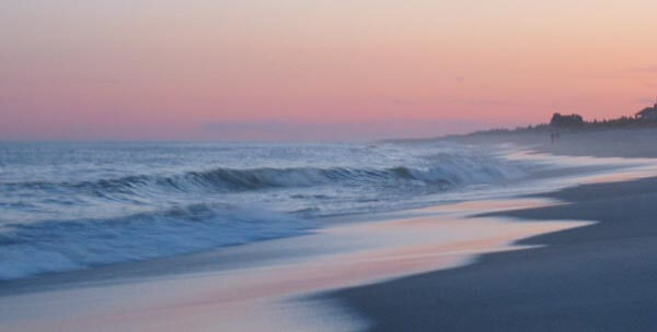 Coopers Beach in Southampton, New York state