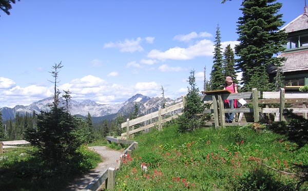 On Mount Revelstoke