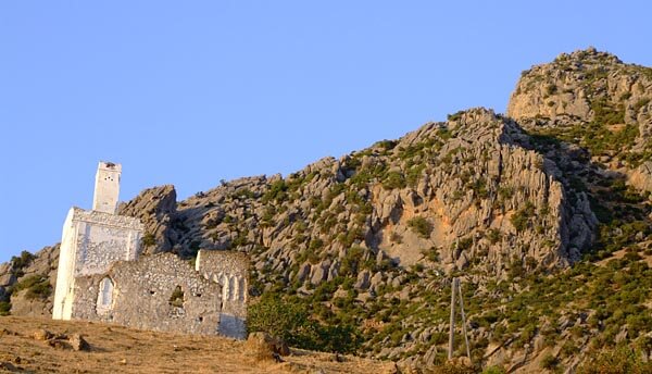 The Spanish Mosque ruins in the Rif mountains