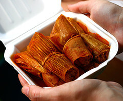 Tamales in a box