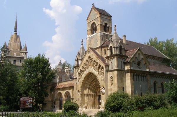 A chapel in the Budapest historical Buda Castle District