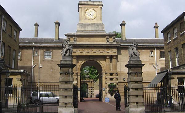 Entrance to the Royal Mews