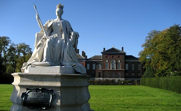 The Queen Victoria Memorial, Kensington Gardens, London