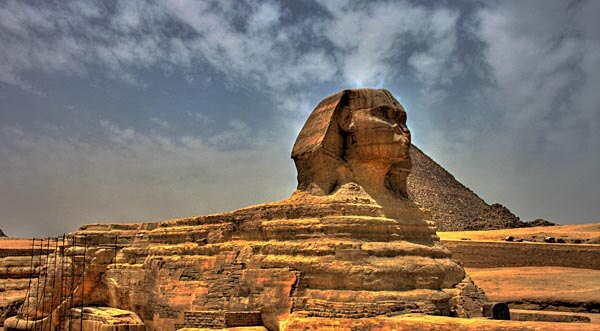 The mighty Sphinx at Giza