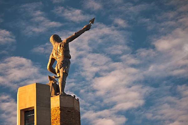 The Vulcan the Iron Man statue in Birmingham, Alabama